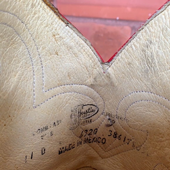 JUSTIN Vintage Collection Rare Rodeo Cowboy Boots - Picture 8 of 12